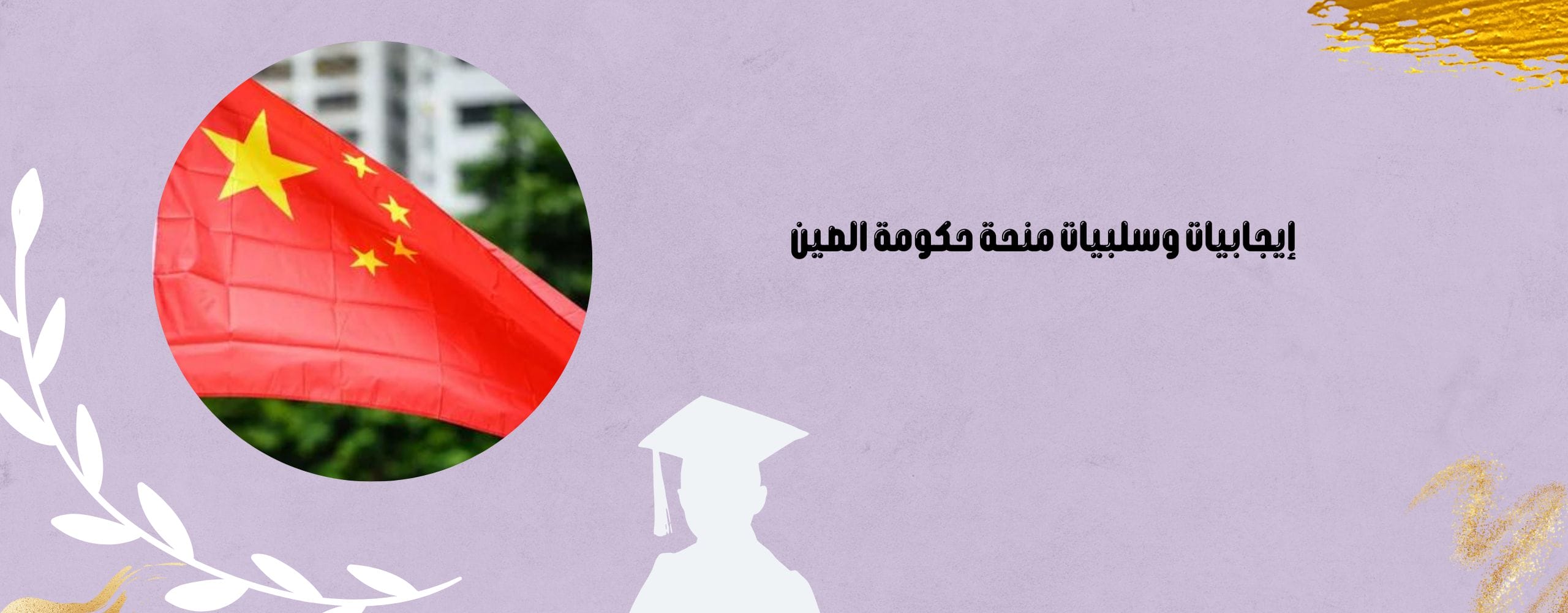 إيجابيات وسلبيات منحة حكومة الصين